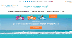 Desktop Screenshot of frenchrivierapass.com